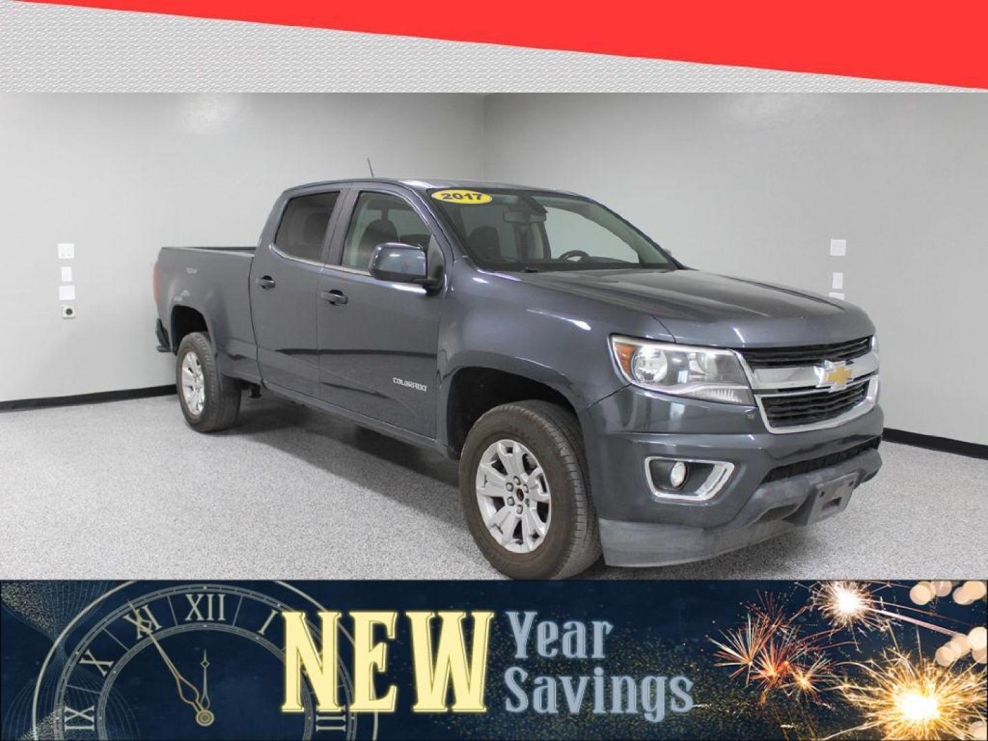 2017 Chevrolet Colorado LT Crew Cab 2WD Long Box (1GCGSCEN1H1) with an 3.6L V6 DOHC 24V GAS engine, 6A transmission, located at 5170 N La Cholla Blvd, Tucson, AZ, 85705, (520) 989-0282, 32.228245, -111.011742 - 2017 Chevrolet Colorado - Photo#0