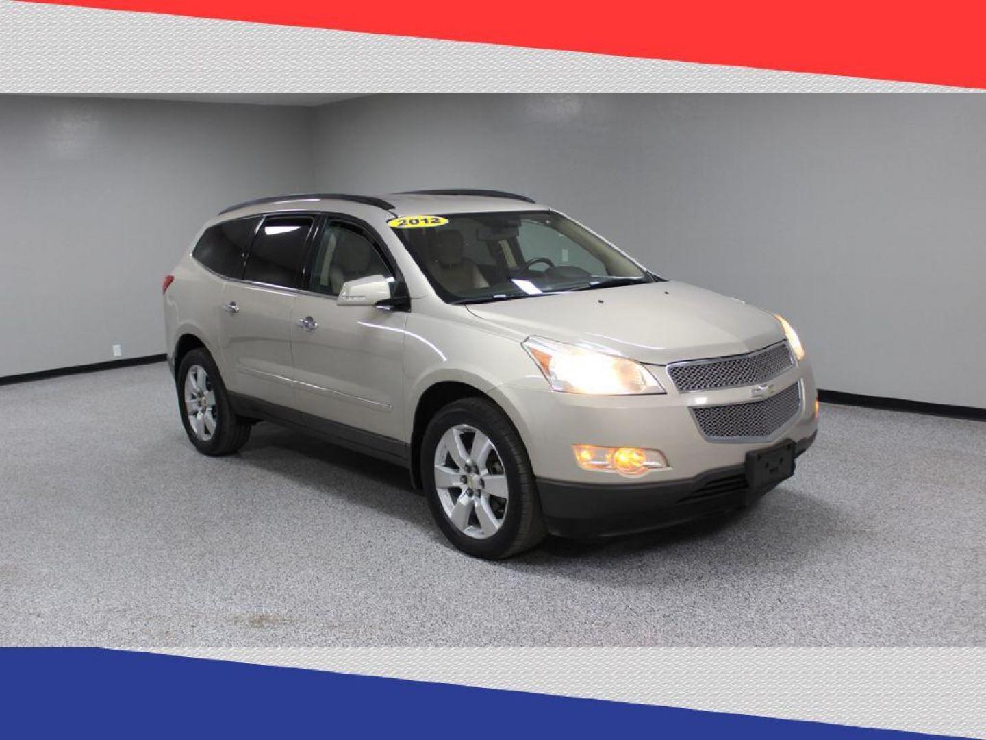 2012 Chevrolet Traverse LTZ FWD (1GNKRLED9CJ) with an 3.6L V6 DOHC 24V engine, 6-Speed Automatic transmission, located at 5170 N La Cholla Blvd, Tucson, AZ, 85705, (520) 989-0282, 32.228245, -111.011742 - 2012 Chevrolet Traverse - Photo#1