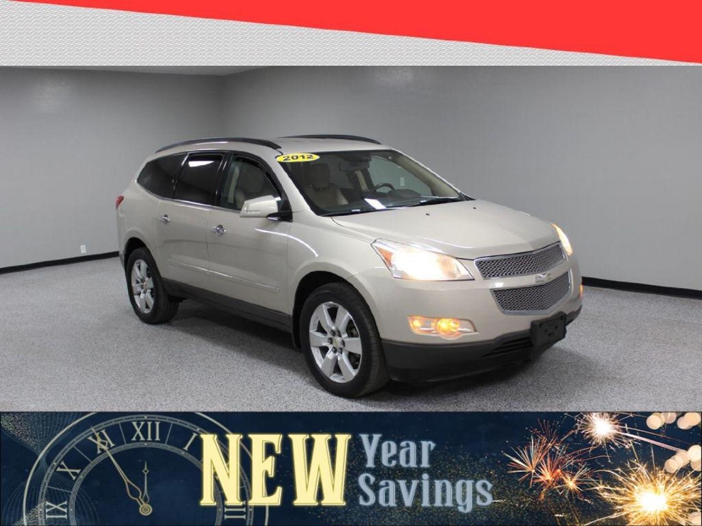 2012 Chevrolet Traverse LTZ FWD (1GNKRLED9CJ) with an 3.6L V6 DOHC 24V engine, 6-Speed Automatic transmission, located at 5170 N La Cholla Blvd, Tucson, AZ, 85705, (520) 989-0282, 32.228245, -111.011742 - 2012 Chevrolet Traverse - Photo#0