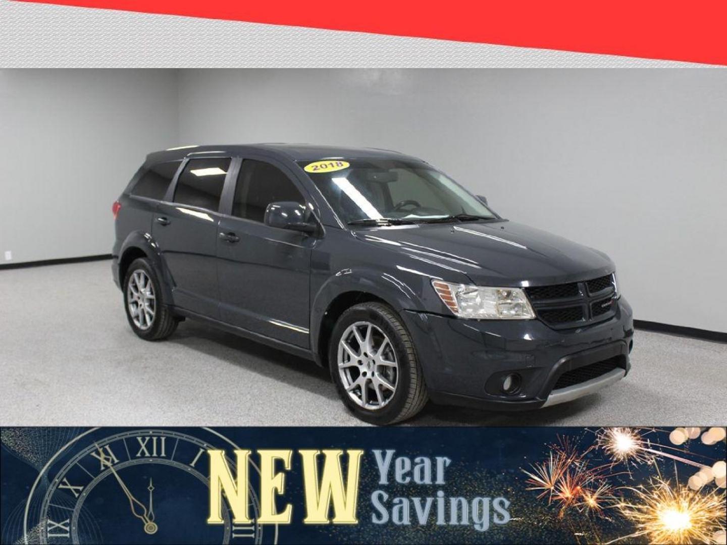 2018 Dodge Journey GT (3C4PDCEG0JT) with an 3.6L V6 DOHC 24V engine, 6A transmission, located at 5170 N La Cholla Blvd, Tucson, AZ, 85705, (520) 989-0282, 32.228245, -111.011742 - 2018 Dodge Journey - Photo#0