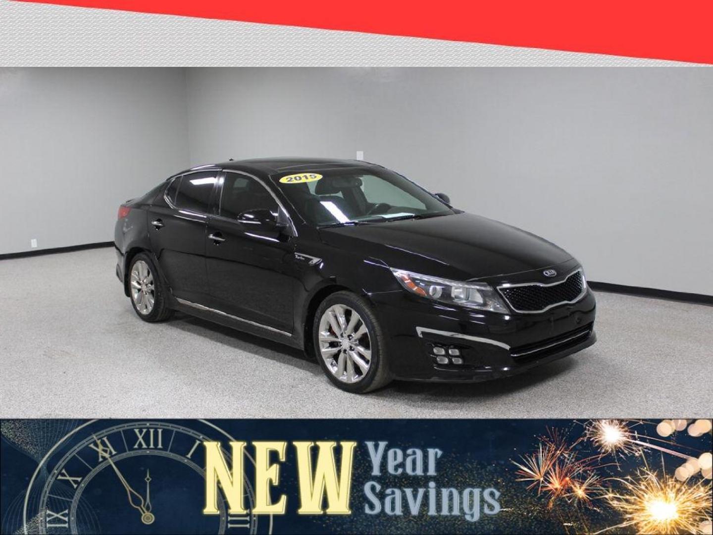 2015 Kia Optima SX Turbo (5XXGR4A61FG) with an 2.0L L4 DOHC 16V TURBO engine, 6-Speed Automatic transmission, located at 5170 N La Cholla Blvd, Tucson, AZ, 85705, (520) 989-0282, 32.228245, -111.011742 - 2015 Kia Optima - Photo#0