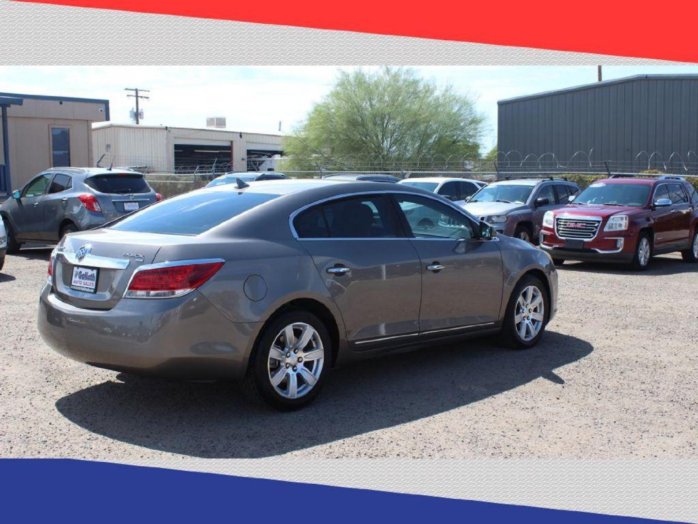 2011 Buick LaCrosse CXL FWD (1G4GC5ED8BF) with an 3.6L V6 DOHC 24V engine, 6-Speed Automatic Overdrive transmission, located at 5170 N La Cholla Blvd, Tucson, AZ, 85705, (520) 989-0282, 32.228245, -111.011742 - 2011 Buick LaCrosse - Photo#3