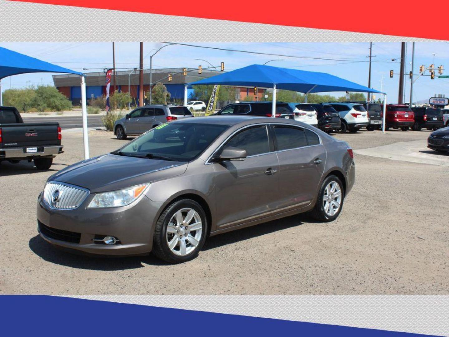 2011 Buick LaCrosse CXL FWD (1G4GC5ED8BF) with an 3.6L V6 DOHC 24V engine, 6-Speed Automatic Overdrive transmission, located at 5170 N La Cholla Blvd, Tucson, AZ, 85705, (520) 989-0282, 32.228245, -111.011742 - 2011 Buick LaCrosse - Photo#7