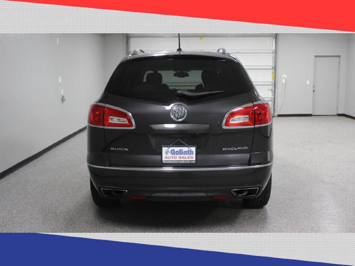 2015 Buick Enclave Leather FWD (5GAKRBKD9FJ) with an 3.6L V6 DOHC 24V engine, 6-Speed Automatic Overdrive transmission, located at 5170 N La Cholla Blvd, Tucson, AZ, 85705, (520) 989-0282, 32.228245, -111.011742 - 2015 Buick Enclave - Photo#4