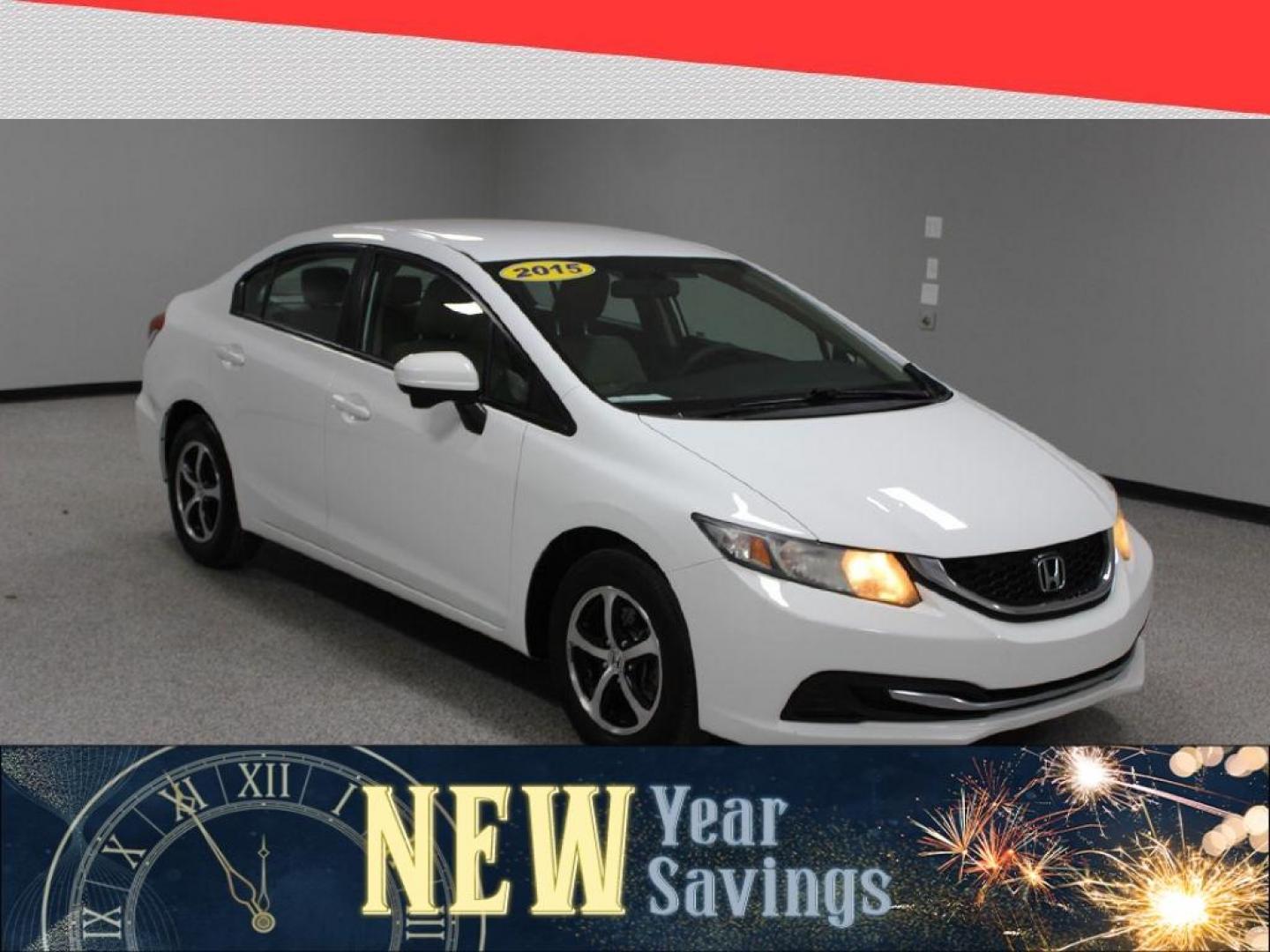 2015 Honda Civic SE Sedan CVT (19XFB2F75FE) with an 1.8L L4 SOHC 16V engine, Continuously Variable Transmission transmission, located at 5170 N La Cholla Blvd, Tucson, AZ, 85705, (520) 989-0282, 32.228245, -111.011742 - 2015 Honda Civic - Photo#0