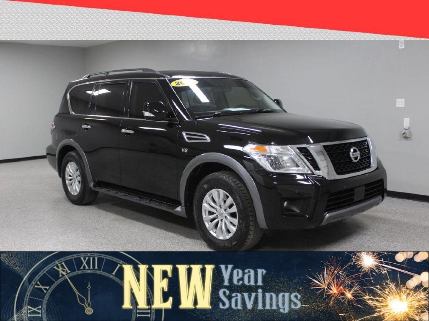 2019 Nissan Armada SV AWD (JN8AY2NC7K9) with an 5.6L V8 DOHC 32V engine, 7A transmission, located at 5170 N La Cholla Blvd, Tucson, AZ, 85705, (520) 989-0282, 32.228245, -111.011742 - 2019 Nissan Armada - Photo#0