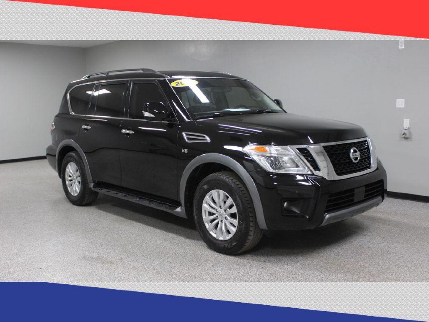 2019 Nissan Armada SV AWD (JN8AY2NC7K9) with an 5.6L V8 DOHC 32V engine, 7A transmission, located at 5170 N La Cholla Blvd, Tucson, AZ, 85705, (520) 989-0282, 32.228245, -111.011742 - 2019 Nissan Armada - Photo#1