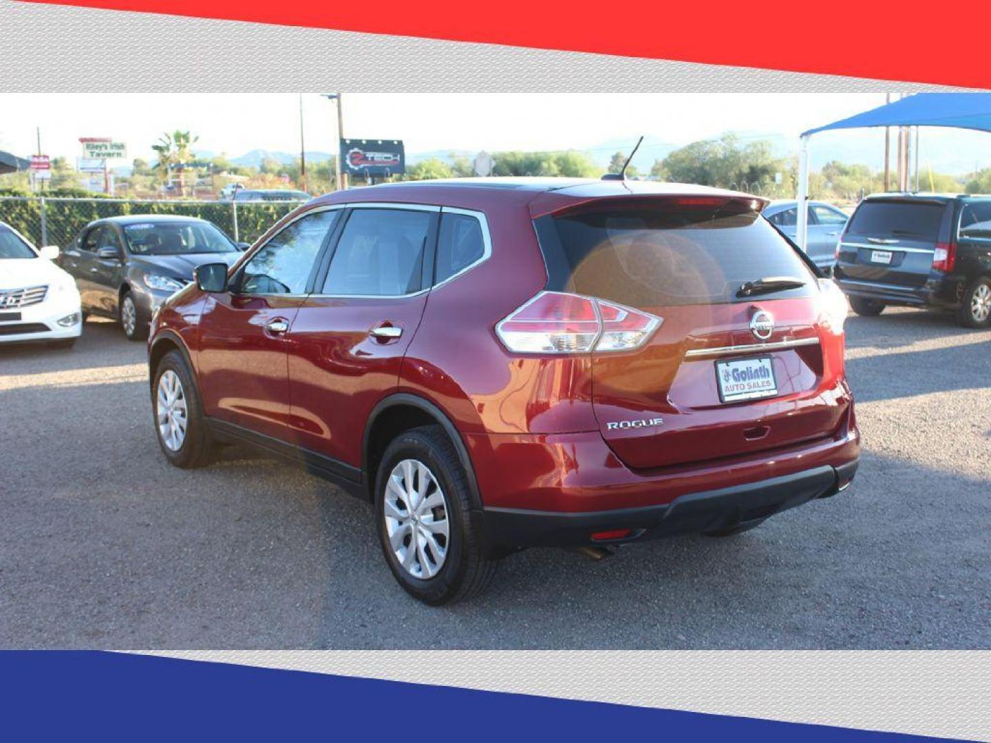 2015 Nissan Rogue S 2WD (KNMAT2MT9FP) with an 2.5L L4 DOHC 16V engine, Continuously Variable Transmission transmission, located at 5170 N La Cholla Blvd, Tucson, AZ, 85705, (520) 989-0282, 32.228245, -111.011742 - 2015 Nissan Rogue - Photo#5