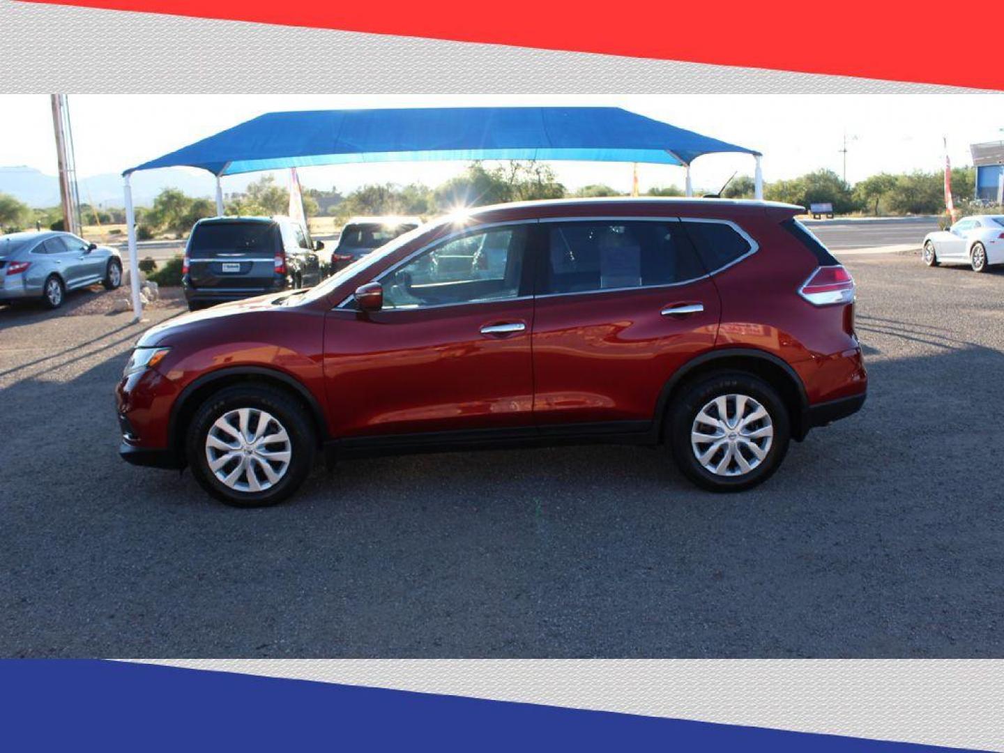 2015 Nissan Rogue S 2WD (KNMAT2MT9FP) with an 2.5L L4 DOHC 16V engine, Continuously Variable Transmission transmission, located at 5170 N La Cholla Blvd, Tucson, AZ, 85705, (520) 989-0282, 32.228245, -111.011742 - 2015 Nissan Rogue - Photo#6