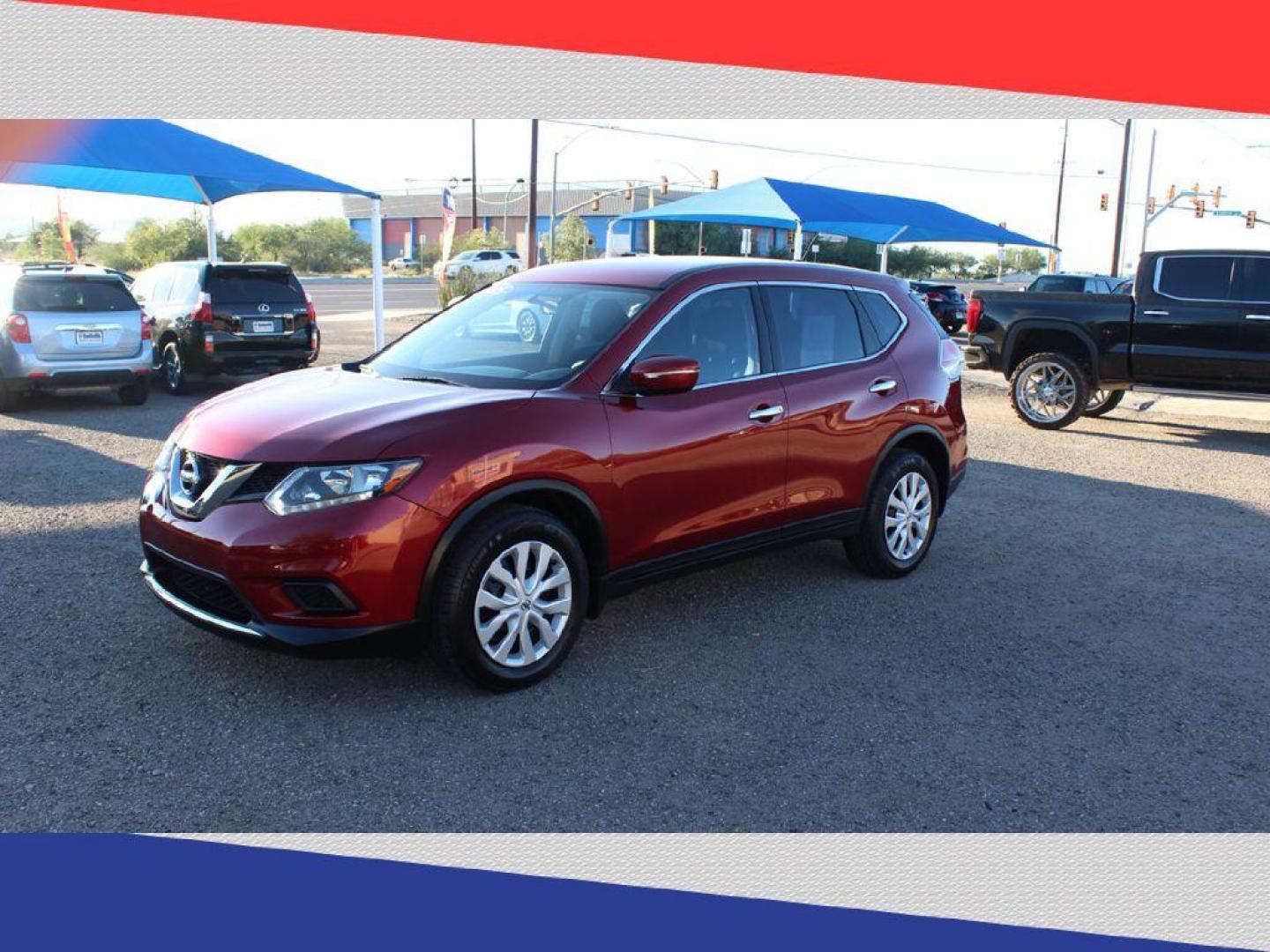 2015 Nissan Rogue S 2WD (KNMAT2MT9FP) with an 2.5L L4 DOHC 16V engine, Continuously Variable Transmission transmission, located at 5170 N La Cholla Blvd, Tucson, AZ, 85705, (520) 989-0282, 32.228245, -111.011742 - 2015 Nissan Rogue - Photo#7