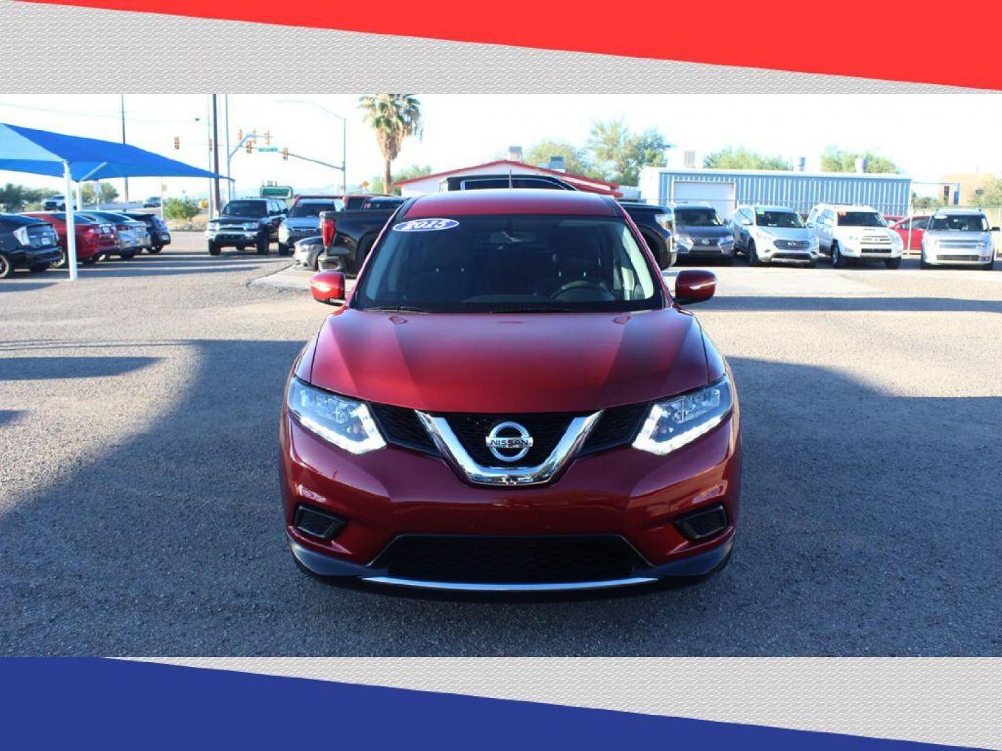 2015 Nissan Rogue S 2WD (KNMAT2MT9FP) with an 2.5L L4 DOHC 16V engine, Continuously Variable Transmission transmission, located at 5170 N La Cholla Blvd, Tucson, AZ, 85705, (520) 989-0282, 32.228245, -111.011742 - 2015 Nissan Rogue - Photo#8