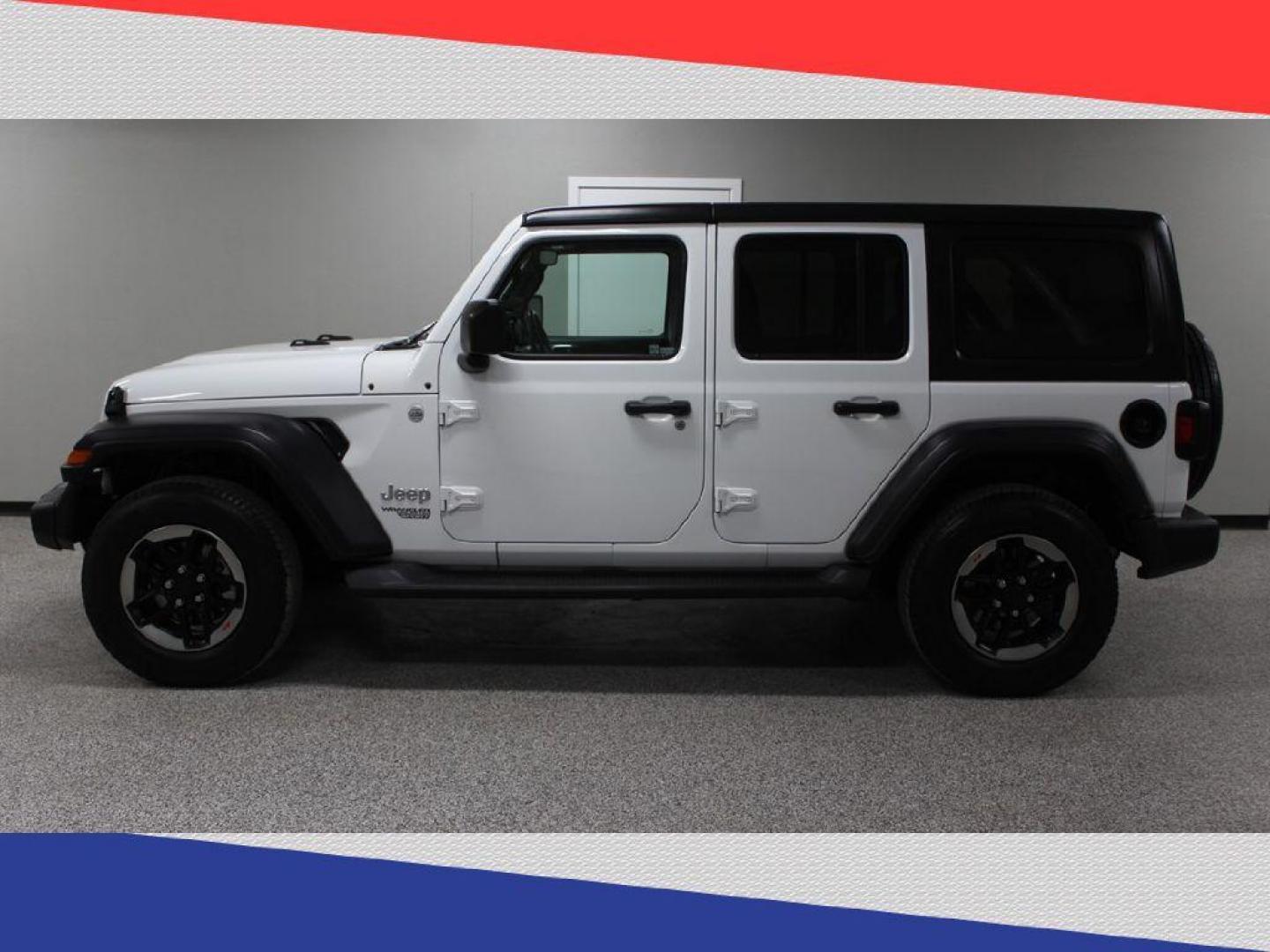 2018 Jeep Wrangler JK Unlimited Sport (1C4HJXDG1JW) with an 3.6L V6 DOHC 24V FFV engine, 6A transmission, located at 5170 N La Cholla Blvd, Tucson, AZ, 85705, (520) 989-0282, 32.228245, -111.011742 - 2018 Jeep Wrangler JK - Photo#6